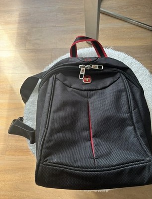 Wenger / Swissgear Rucksack   Schwarz mit roten Akzenten   Top Zustand!