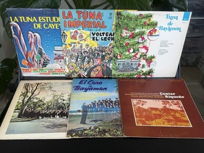 Música de Tuna de Puerto Rico, Bayamon,  Imperial, Cayey, Rio Piedras Vinyl Lot
