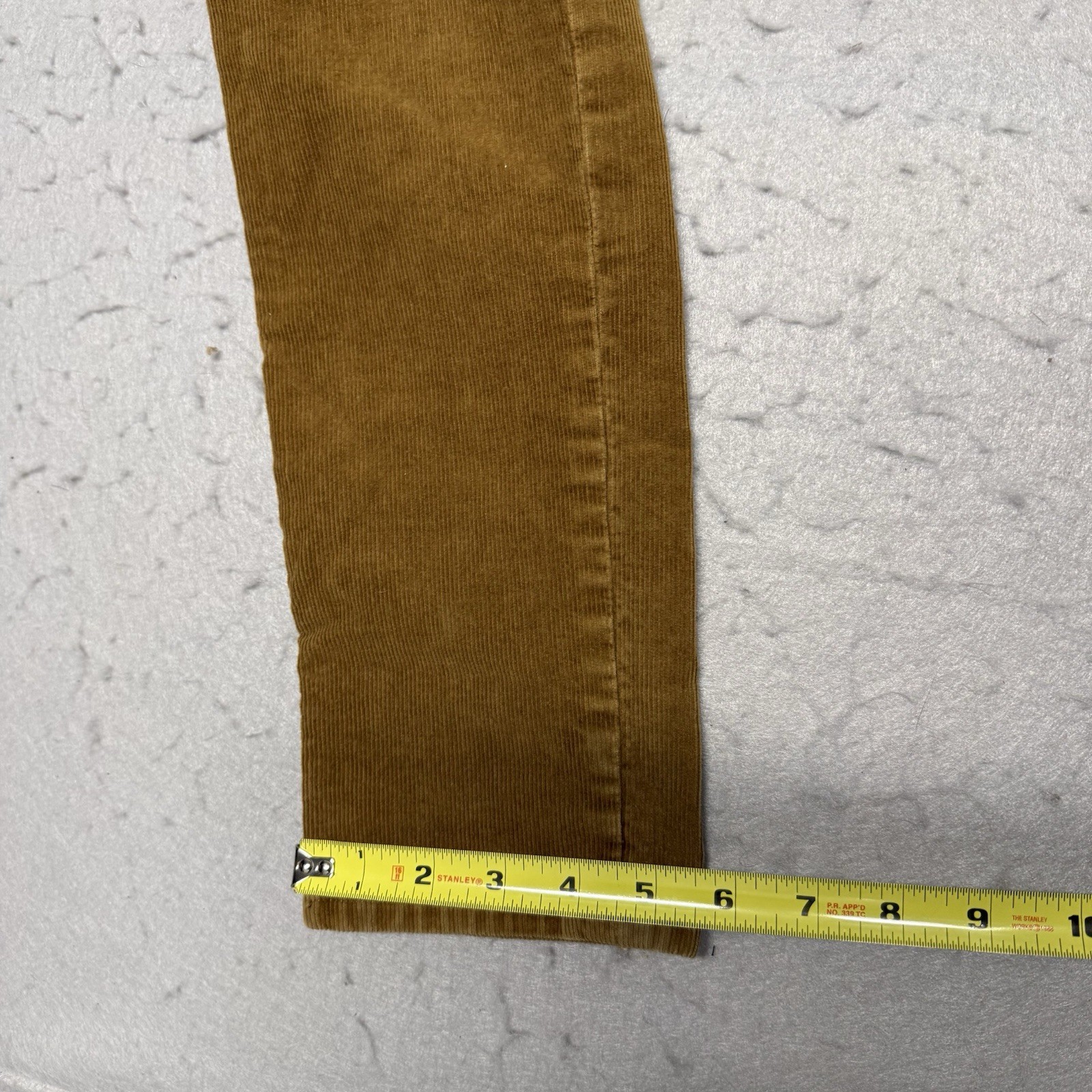 Patagonia Womens Organic Cotton Corduroy Pants Size 28 Tan Straight Leg thumbnail 5