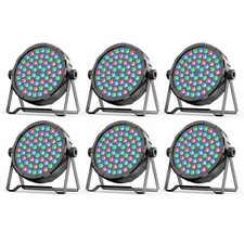 36W RGB 60LED Par Stage Light DMX Sound Activated DJ Disco Bar Wash Remote