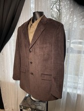 BACHRACH Men s Brown Sports Blazer Jacket 42R Classic Three Button Sport Coat