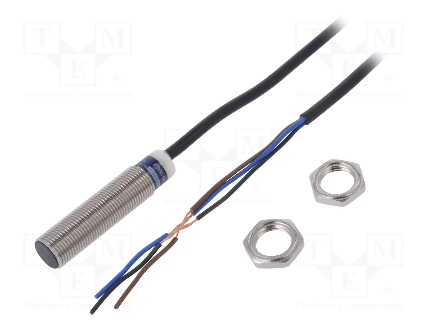 Sensore induttivo Ø12mm NPN 1NO 12..48V DC XS612B1NAL2 - Immagine 2