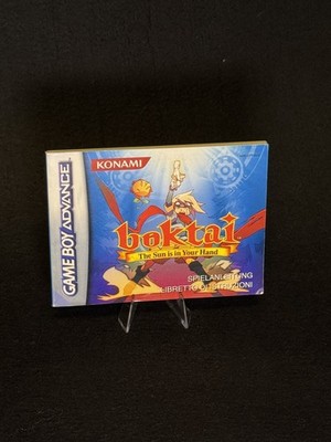Boktai The Sun is in Your Hand Anleitung Deutsch Game Boy Advance GBA EUR