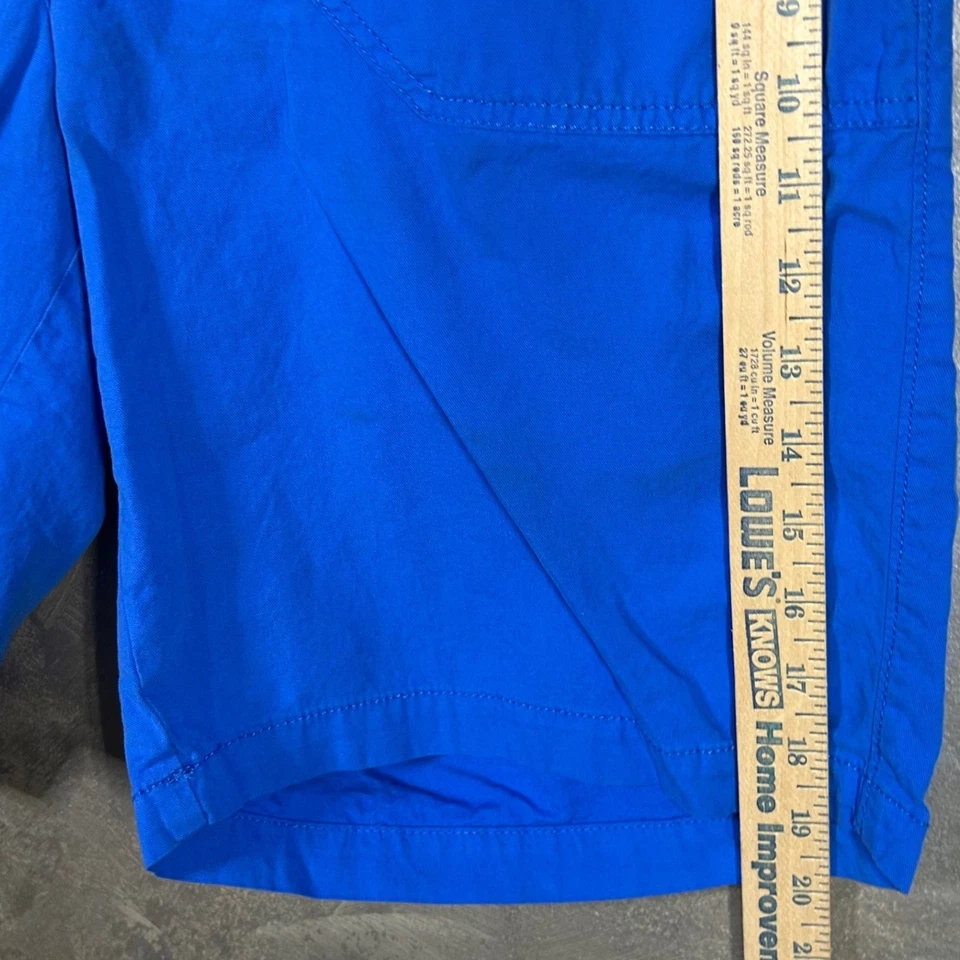 Pantalones cortos de carga Sonoma Goods For Life azules utilitarios para mujer talla L algodón spandex Foto 4 de 4