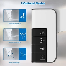 Hibbent Bidet Attachment for Toilet Fresh Water Bidet Toilet Seat Water Sprayer