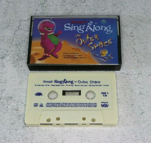 In Outer Space Sing Along By Barney Children Cassette May 1999 in-outer-space-sing-along-by-barney-children-cassette-may-1999