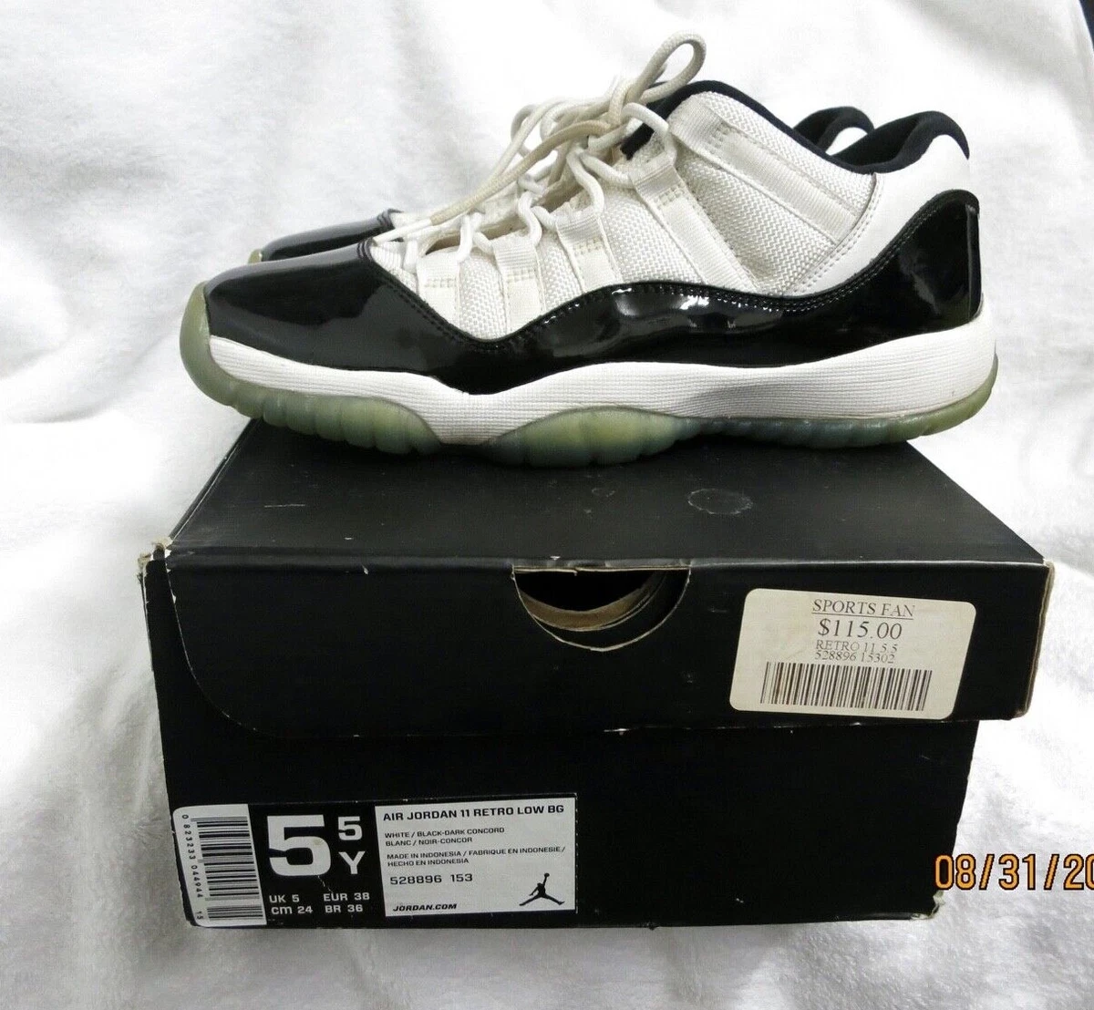 Jordan 11 Retro Low Concord