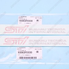 Two Oem Subaru Impreza Sti Subaru Tehnica International Side Door Decal Sticker Two Oem Subaru Impreza Sti Subaru Tehnica International Side Door Decal Sticker