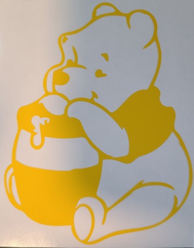 Disney Pooh Honey - Winnie the Pooh Vinyl Window car Decal/Sticker - Picture 6 of 6