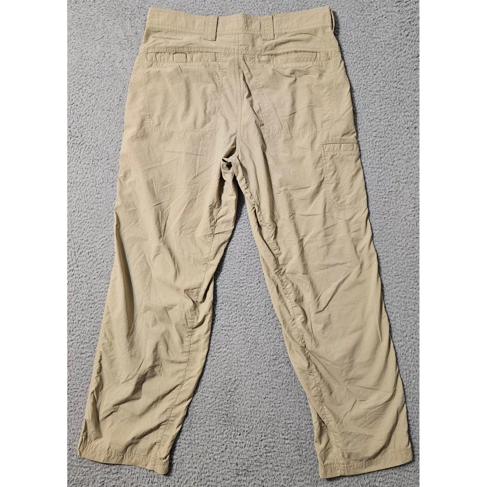 ExOfficio Pants Mens Size 30 x 28 Beige Nylon Gorpcore Hike Bugs Away Outdoor - Image 2 of 4