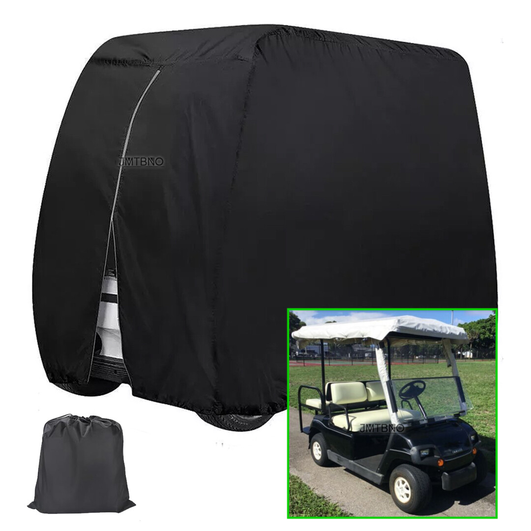 Cart Cover Elastic Zipper 4 Passenger For Yamaha G16 G19 G22 G29