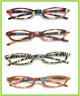 SUNOPTIC Damen Lesebrille Presbyopie abgestuft Brille Sehvermögen Lesen 1,5 2,5