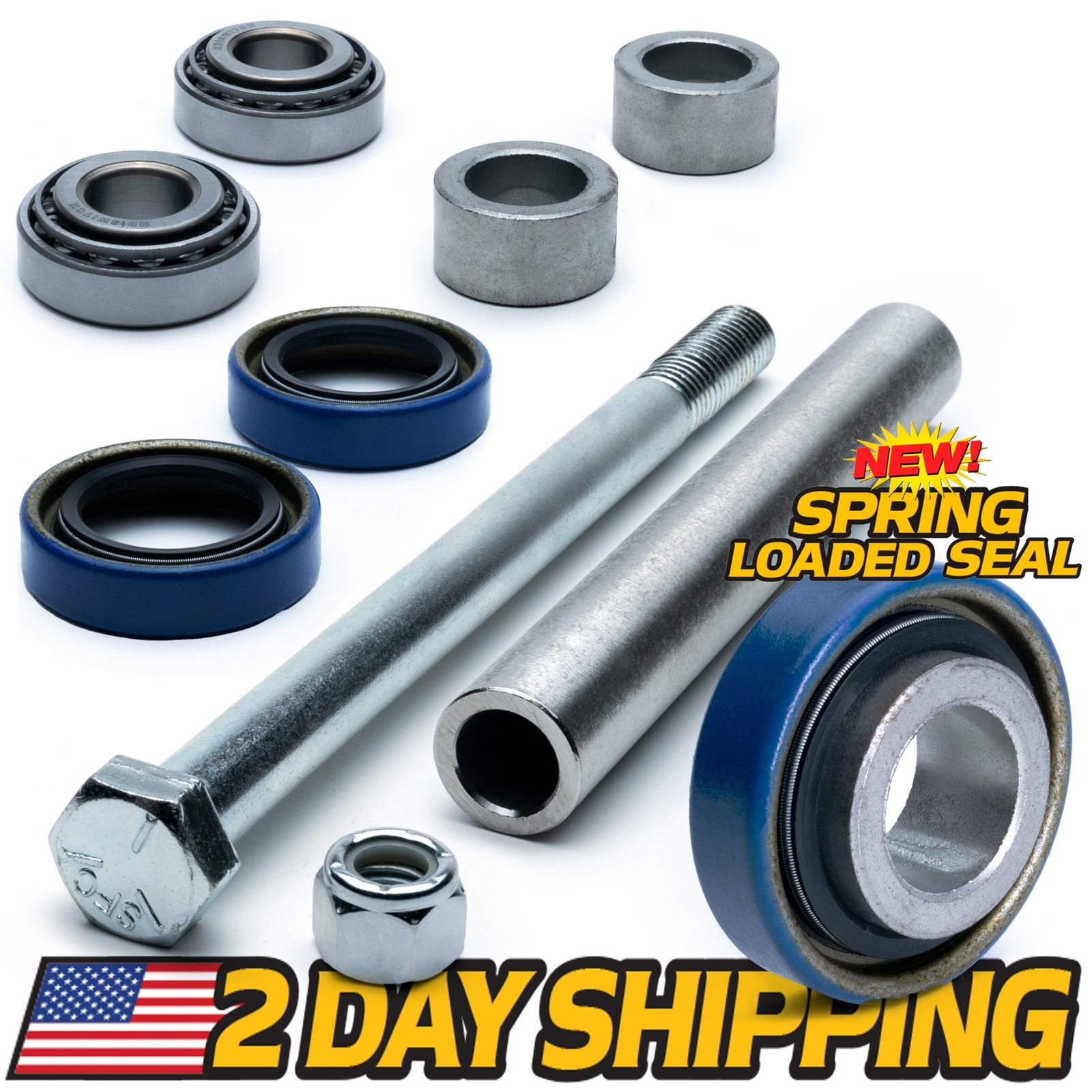 Front Axle & Bearing Kit for Toro Z Master 13x56 Z253 Z255 Z400 Z441