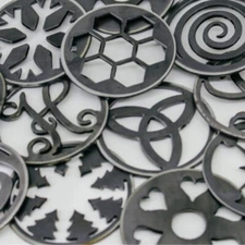 Wide Array Unique Handcrafted Candle-Saver™ Brand Toppers! Helps Prevent Coring!