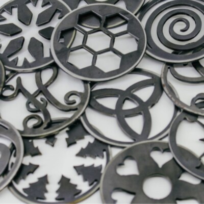 Wide Array Unique Handcrafted Candle-Saver  Brand Toppers! Helps Prevent Coring!