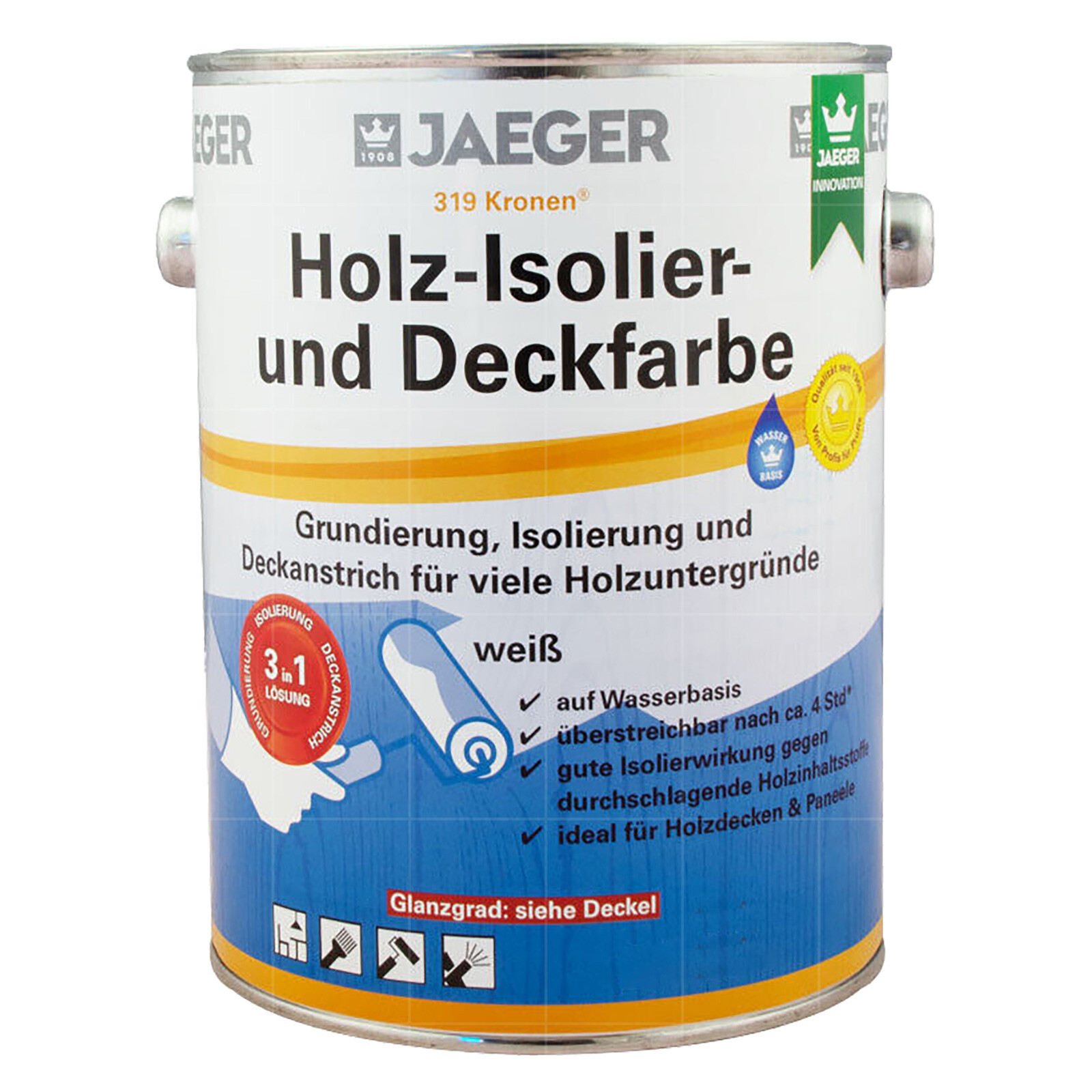 Jager Holz Isolier Und Deckfarbe