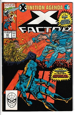 Marvel Comics X-Factor #61 (1990) Erstdruck F+