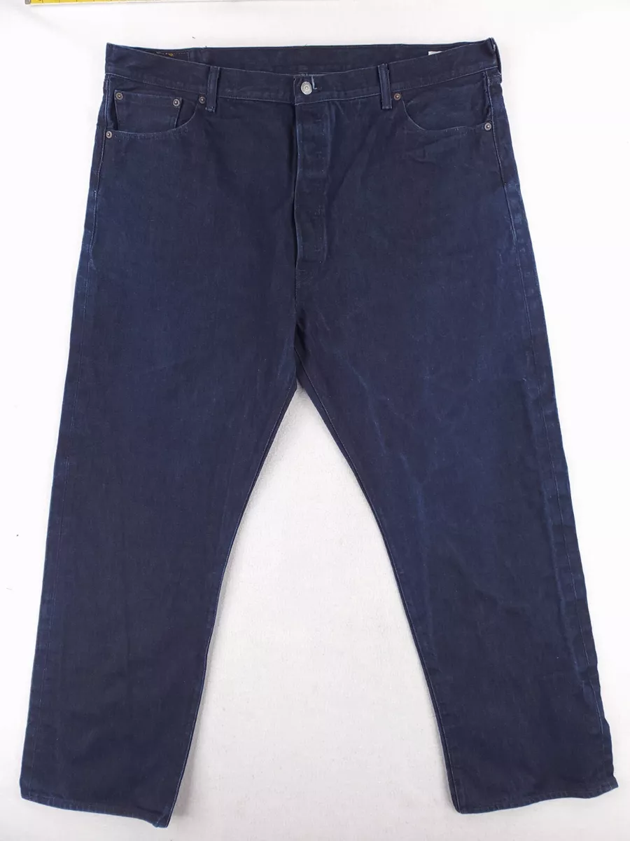Levis 501 Pants Mens Sz 46x32 Original Straight Jeans Button Fly Streetwear