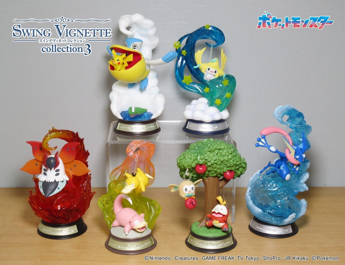 新品 ポケモン SWING VIGNETTE collection 2 , 3 Amazon.com: Re-ment Pokemon Swing Vignette Collection 2, Box