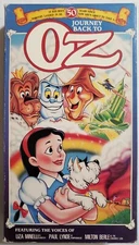 Journey BackTo Oz VHS 1989 (Liza Minelli Animated)