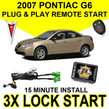 Js Alarms Plug & Play Remote Start Self Install Starter For 2007 Pontiac G6 GM2