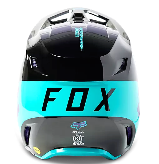 FOX RACING子供モトクロスヘルメットV1中古YM49-50cmユースMX 31371-110 - FOX RACING