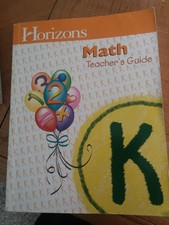 Horizons Math Teachers Guide - Grade K
