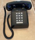 Cortelco Corded Black Desk Telephone Itt Push Button Clean 25000 Mba 20M 2-91B