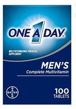 One a Day MEN'S Complete Multivitamin 100 tablets EXP 7/25