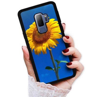 ( For Samsung S9 Plus / S9+ ) Back Case Cover AJ13217 Sun Flower