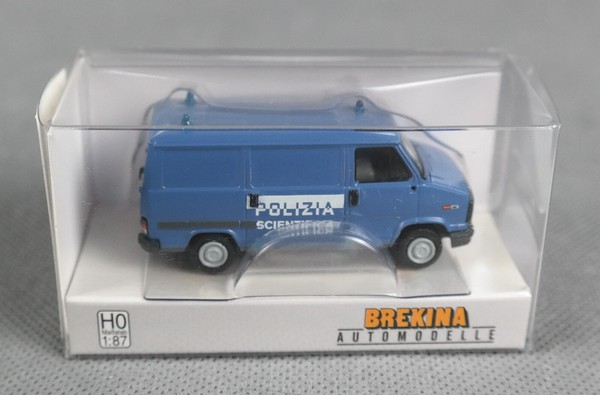 Brekina 34917 (H0,1:87) Fiat Ducato Kasten, Polizia Scientifica, 1982 - Neuware-image