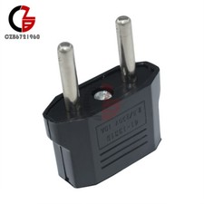 5PCS US/USA to European Euro EU Travel Charger Adapter Plug Outlet Converter Set