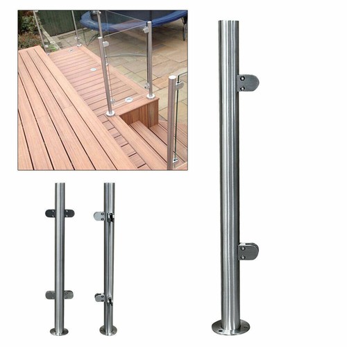 NEW 110cm Glass Balustrade Posts Stainless Steel Balustrade Posts