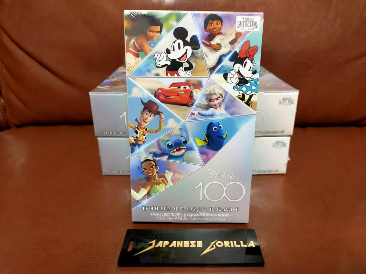 Disney 100th Anniversary 2023 EPOCH Premier Edition Collection Card Box  From JP