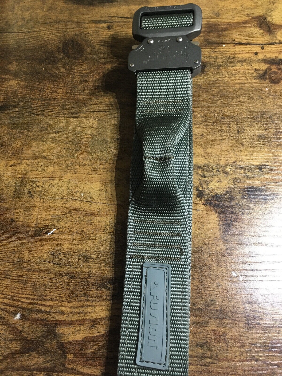 Fusion Tactical Riggers Small 28"-33" Belt 1.75 width 2 ply Foliage Green