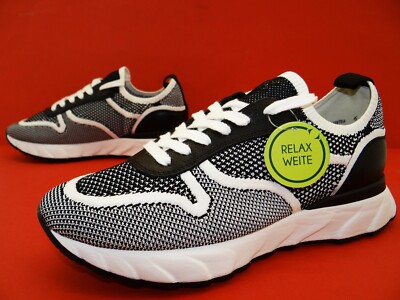 Paul Green sneaker trainers running shoes women's shoes leather-textile size 39 Black