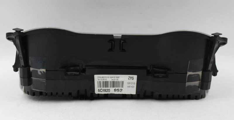 Спидометр кластер седан основание двигателя SE пакет MPH 2013 Volkswagen Jetta #7787 - Изображение 2 из 4