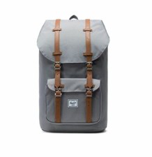Herschel Little America Mens  Womens Backpack Rucksack - Grey Brown