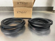 OEM Tar River Belt Set for BFM-105 Rear Discharge Finish Mower KT4001