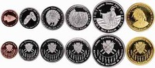 USA 1, 5, 10, 25, 50 Cents, 1 Dollar 2021 "Peoria"