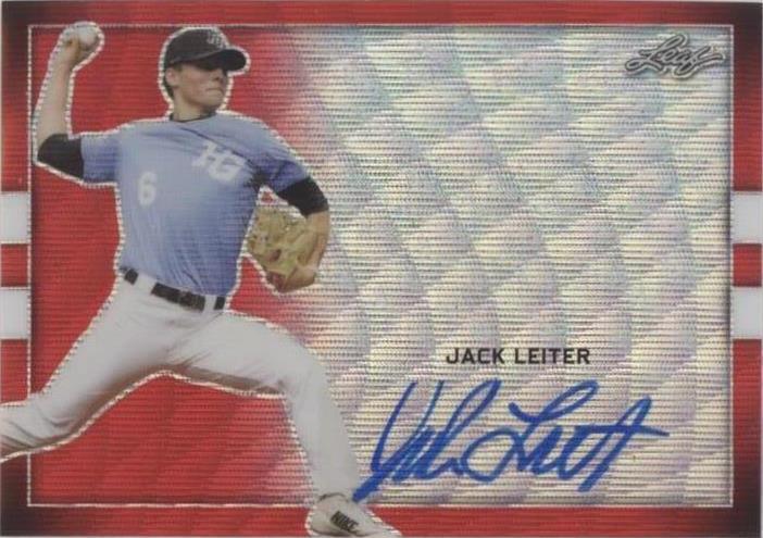 2018 Leaf Perfect Game National Showcase - Jack Leiter #BA-JL1 - 1 of 1