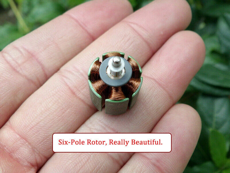 Six-pole rotor high torque car folding mirror DC12V precision square DC motor - Image 4 of 4