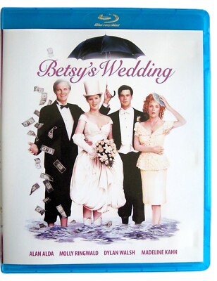 Betsy's Wedding By Alan Alda - An Eccentric Family Tribulations (Blu-ray, 2011)