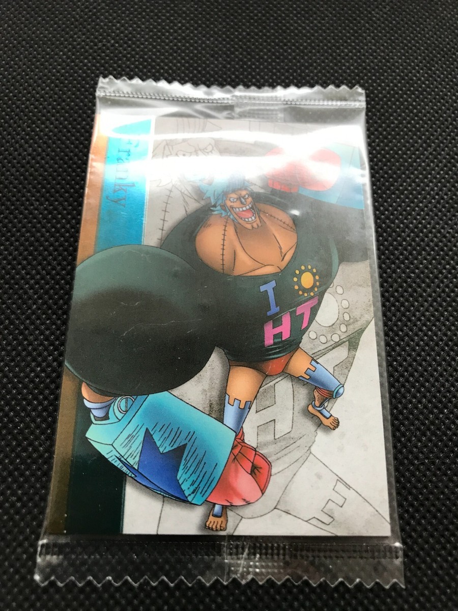 フランキー様 Franky 18 One Piece Anime Wafer Our Memories Card Holo