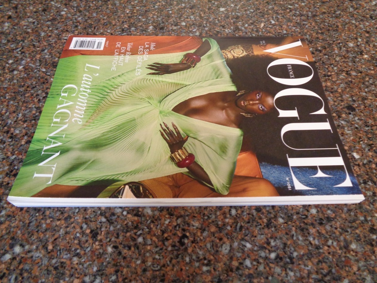 Lara Stone Vogue Paris Magazine 90th Anniversary Issue