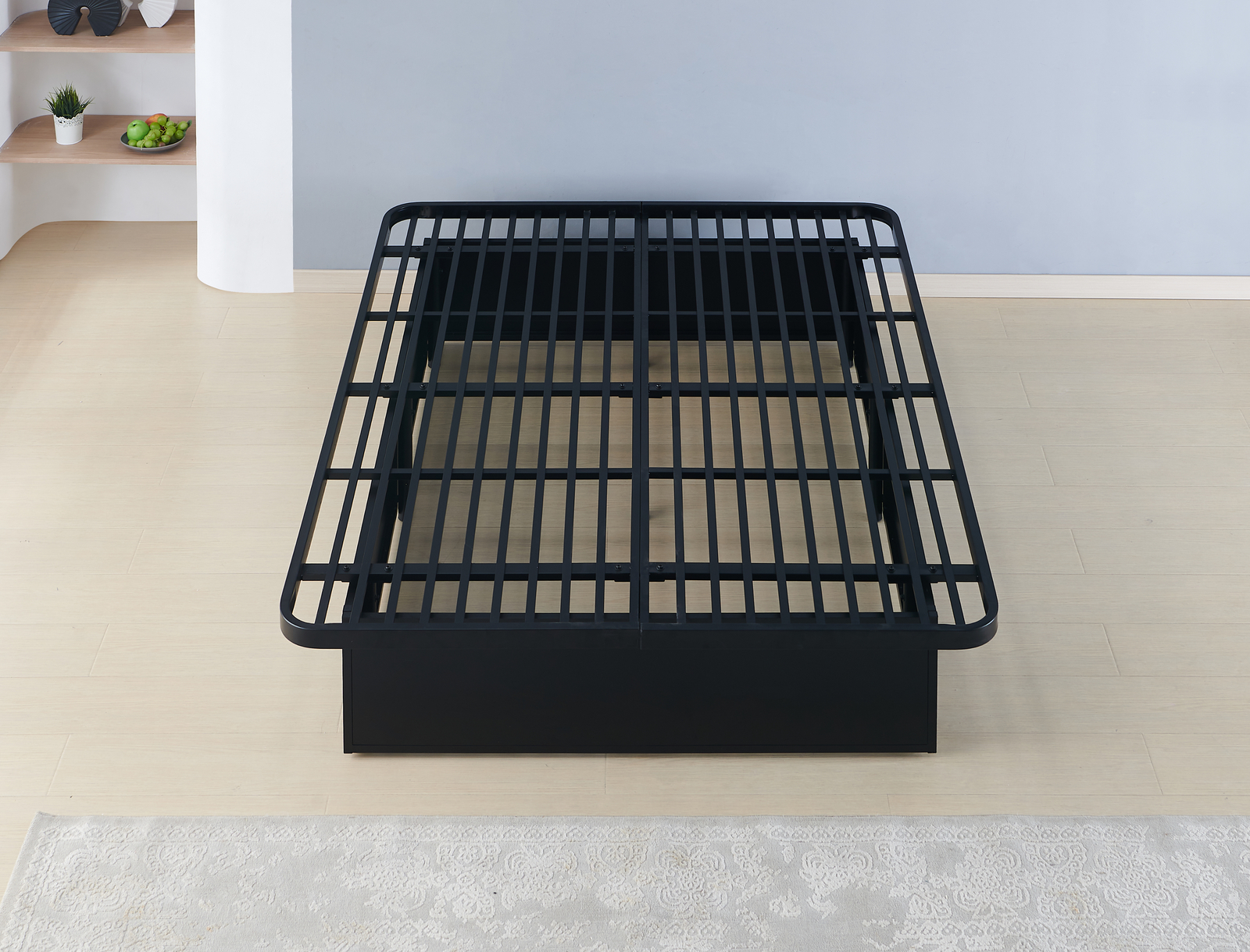 Modern Style Heavy Duty Queen Size Platform Bed Frame made with Metal and16 Inch