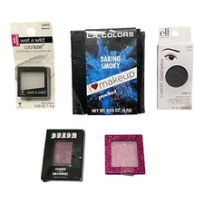 Eyeshadow Palette Lot 5 Piece Various Brands Multicolor Sealed Unused