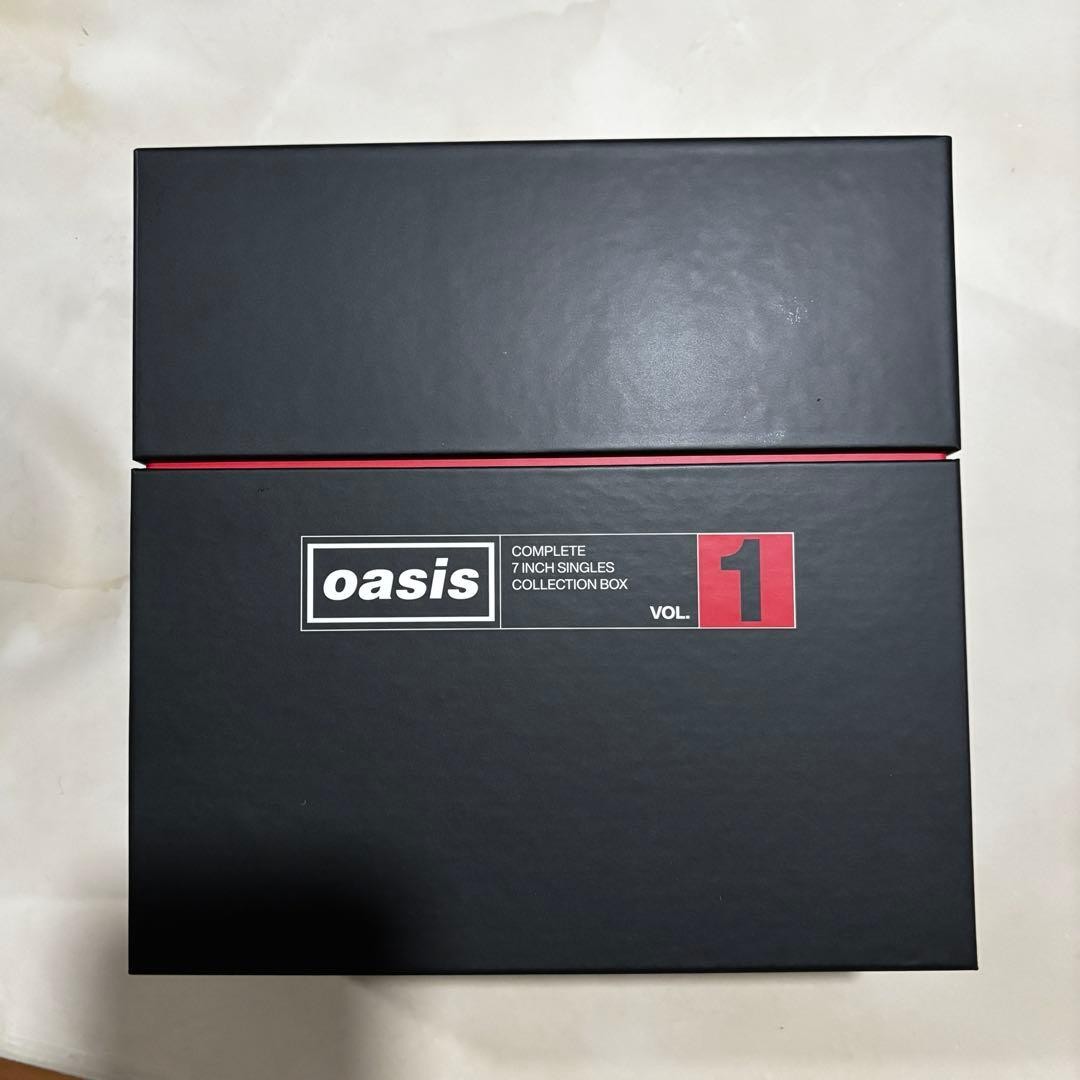 OASIS Complete 7 inch Single Collection BOX Vol. 1 & Vol.2 Limited
