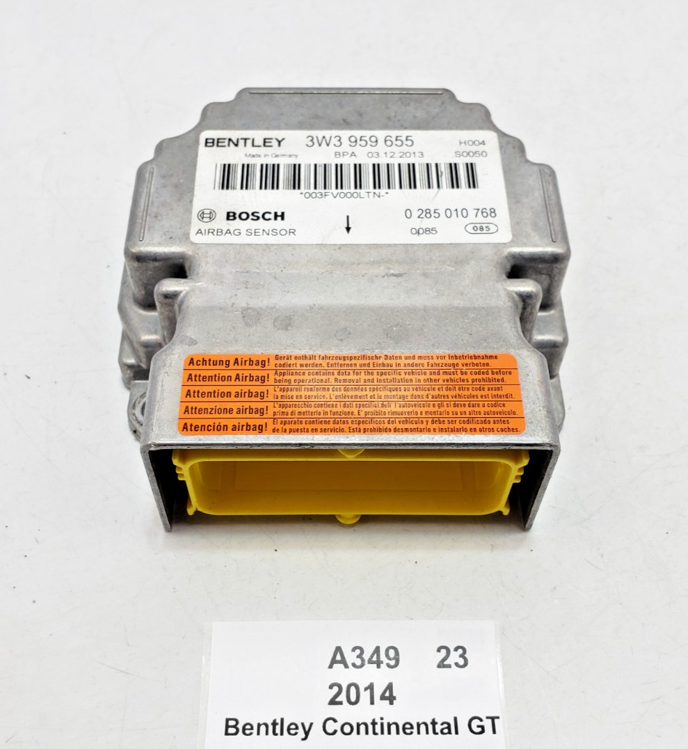 ✅ 2012-2018 OEM Bentley Continental GT SRS Airbag Computer Diagnostic Module