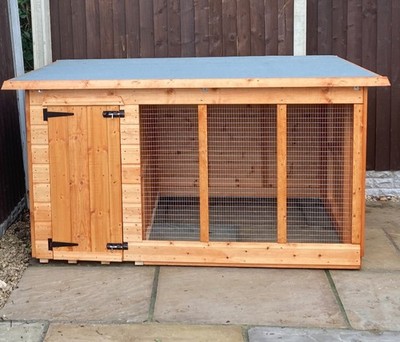 Dog Kennel and Run 6ft X 3ft Quality item- Can Deliver UK